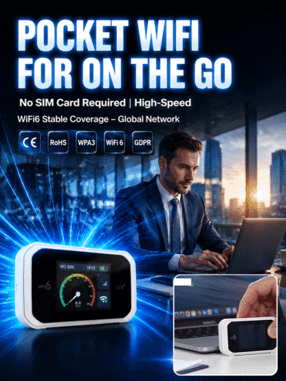 🌐Global AI Smart Satellite🛜Wi-Fi Terminal📡Lifetime Free Internet Access, No SIM Card Required