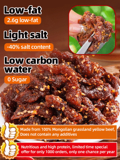Inner Mongolia grassland specialty: air-dried beef tendons