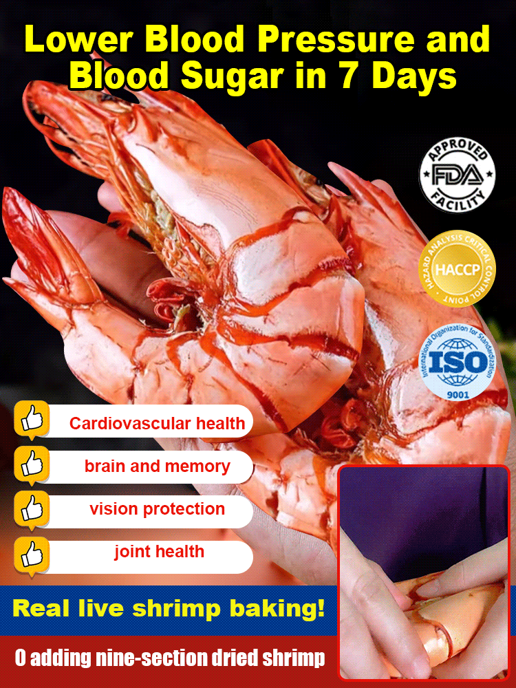 Extra-large dried grilled shrimp, ready to eat.