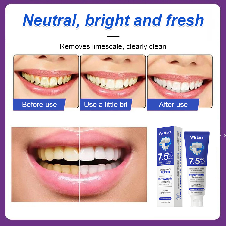 No More High Dental Bills! New 7.5% Nano-Hydroxyapatite Toothpaste Repairs Enamel