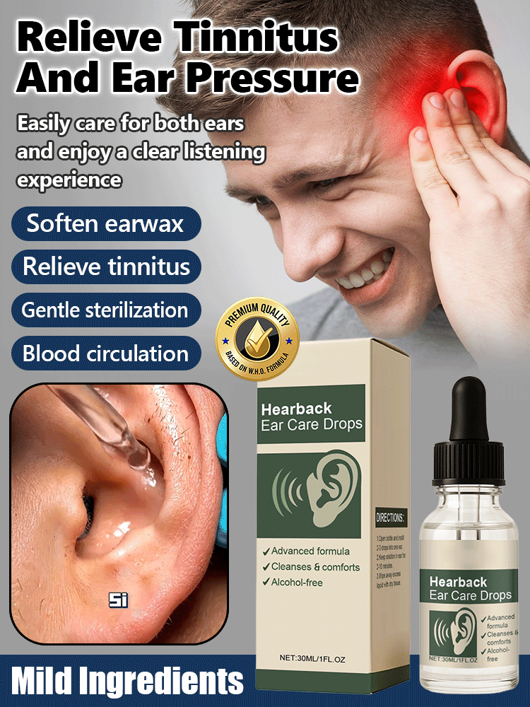 【Eliminate Tinnitus】Herbal Ear Care Ear Drops