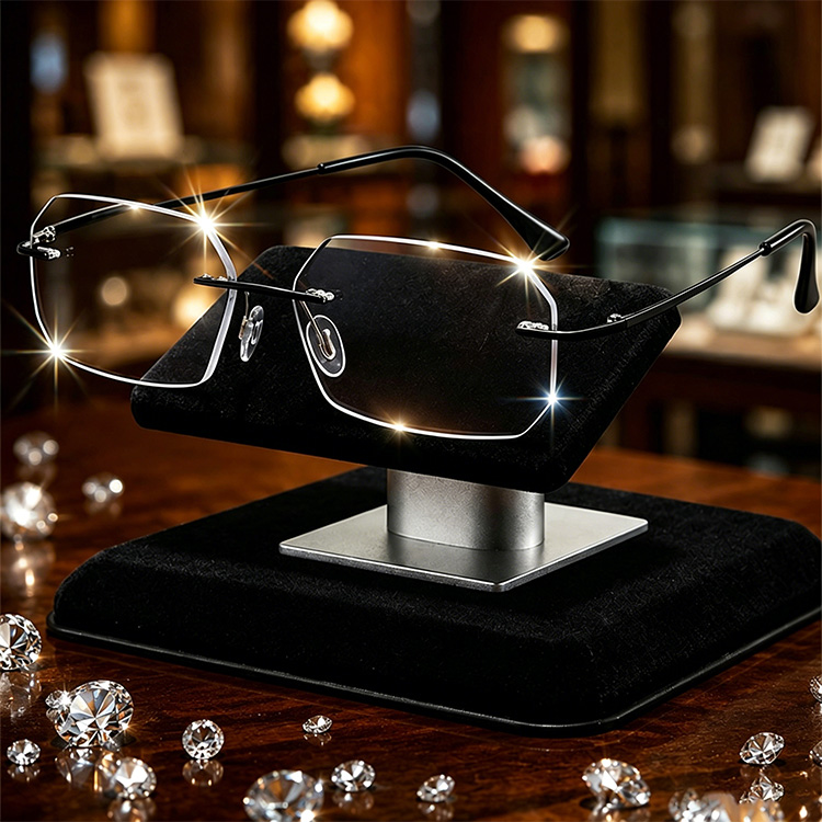 【Ophthalmologist Recommended】👨‍⚕️ Titanium Alloy Smart-Focus Glasses | 0.1s Photochromic (Light-Adaptive) Transition 🌓 No more switching glasses to see near and far! 👓✨