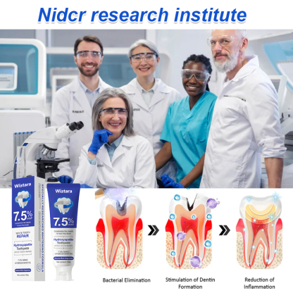 No More High Dental Bills! New 7.5% Nano-Hydroxyapatite Toothpaste Repairs Enamel