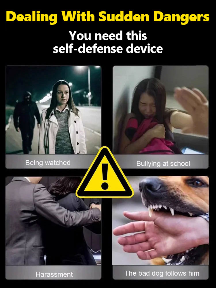 Self-defense device for nighttime travel. Disguised car key design provides instant kill in the event of danger.