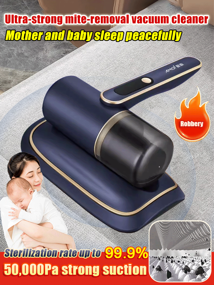 【Free trial】Kill 100% Mites & 99.9% Bacteria💯! Cordless household UV dust mite and sterilizing vacuum cleaner