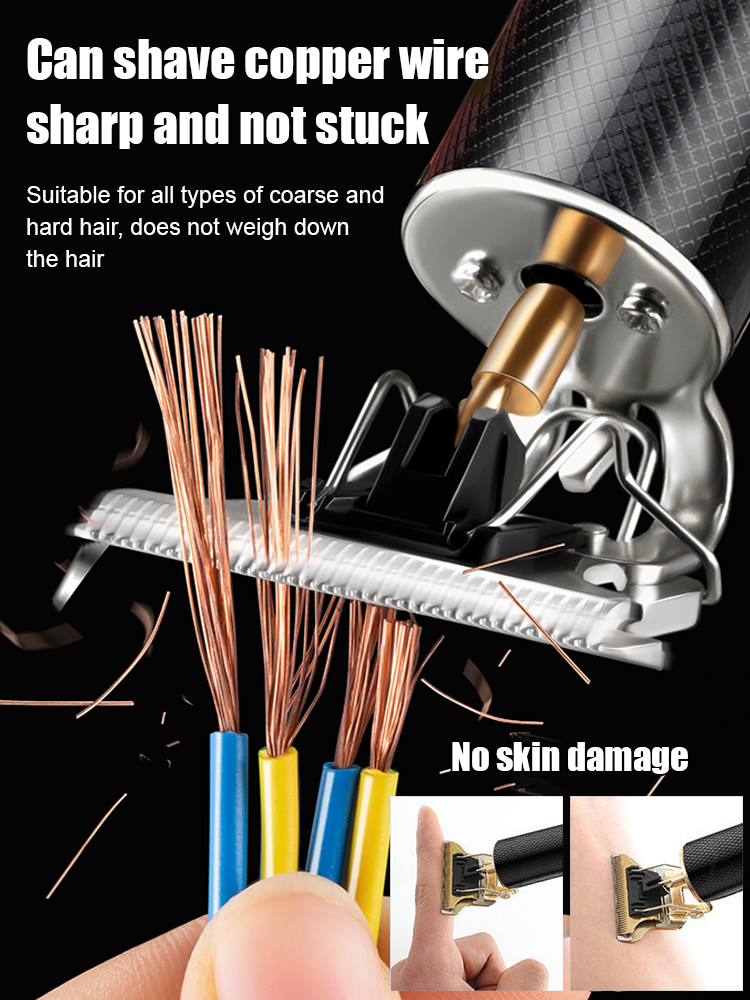 【Made in Germany】3-second shave, 1-minute haircut! Silky Oil Hair Electric Hair Clipper💇‍♂️🔥