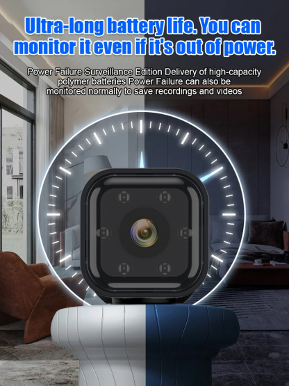 5-megapixel ultra-high-definition surveillance 👀, 1-second sensor alarm 🤖, no installation or wiring required