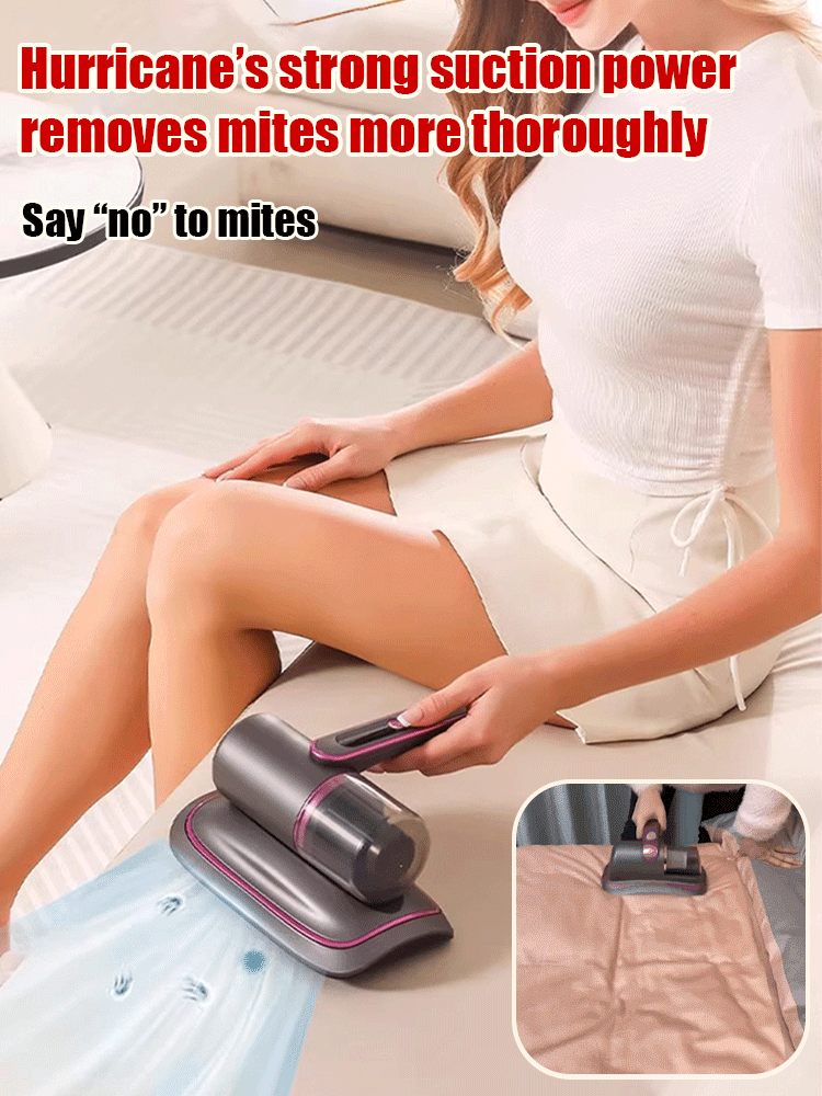 【Free trial】Kill 100% Mites & 99.9% Bacteria💯! Cordless household UV dust mite and sterilizing vacuum cleaner
