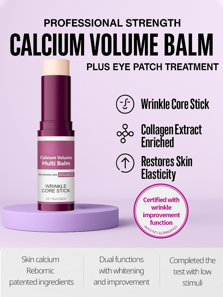 🧴Multi-Effect Skin Renewal and Anti-Wrinkle Stick🌿Repairs fine lines and nasolabial folds🌟Firms skin and brightens dullness with just one application