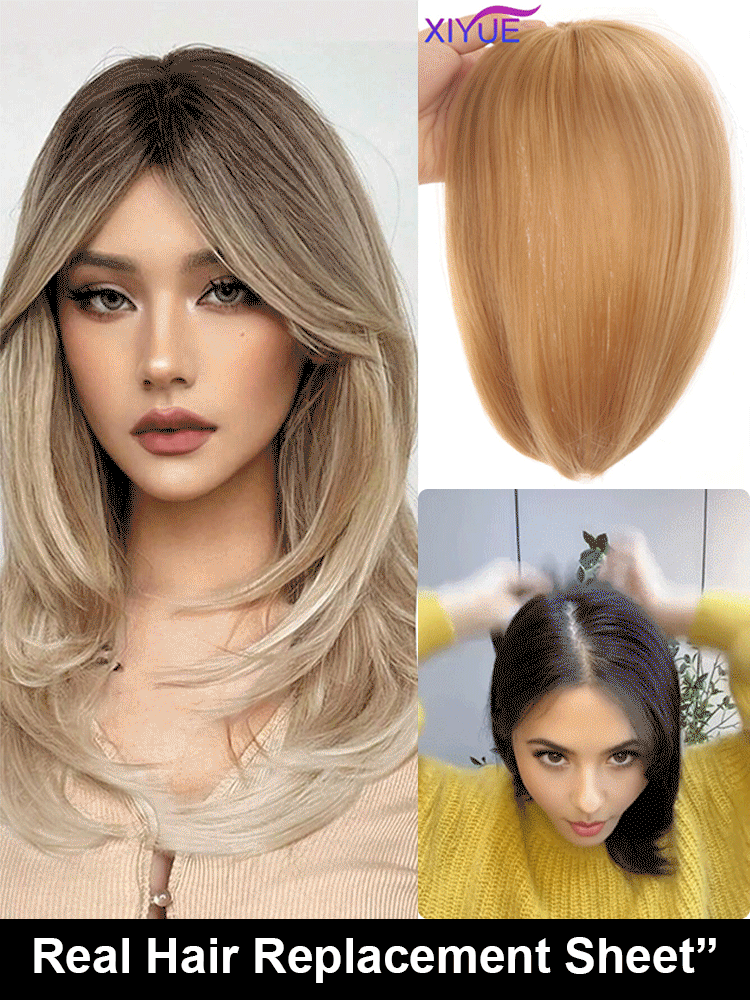 【🎉Buy One Get One Free】Realistic Hair Wig✨ Instantly Covers Gray Hair👩‍🦰 Boosts Hair Volume