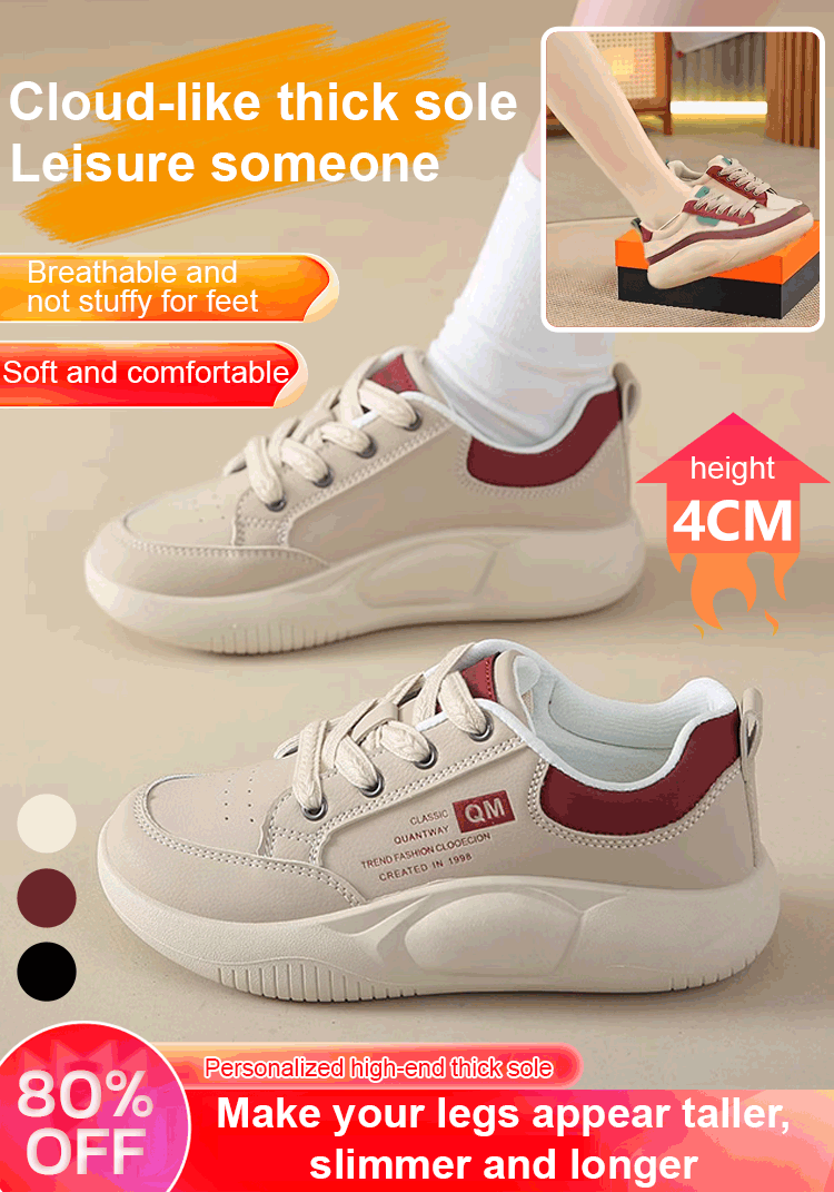 ☁️Cloud-shaped platform loafers🥰, versatile loafers that last a long time