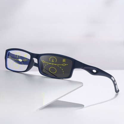 ✅ Stop swapping glasses forever! One pair for seamless vision and instant sun protection.