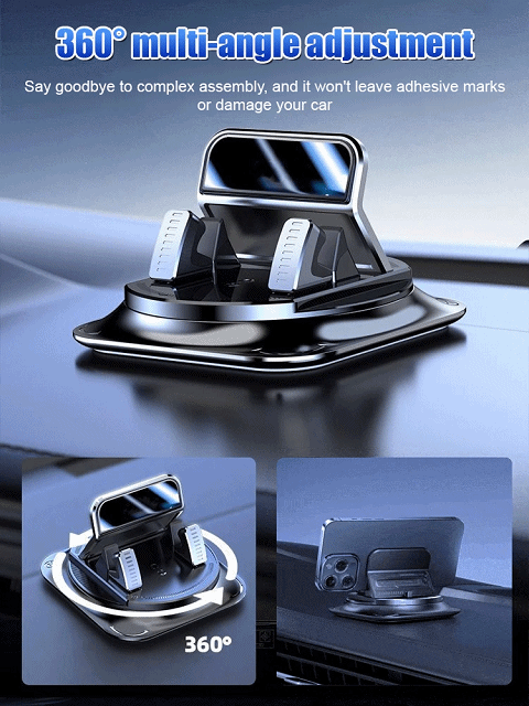 📱 Stop fumbling for your phone! 🚗 The ultimate no-shake mount for any car.