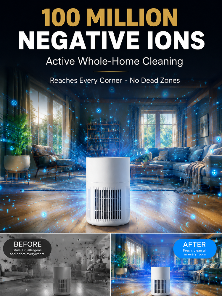 ✨ 9th Gen Pet Air Purifier | 5-Star Clean Air 🏨