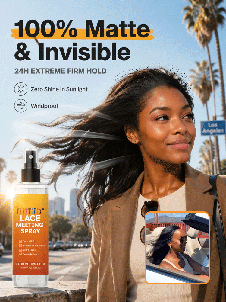 【✨Buy One Get One Free】 24-Hour Seamless Wig Spray, 10-Second High-Energy Seamless Blending, 99% Scalp Fit