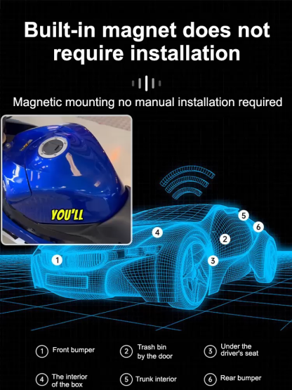 📡Mini GPS Tracker, Magnetic Installation⚙️Global Coverage and Remote Monitoring