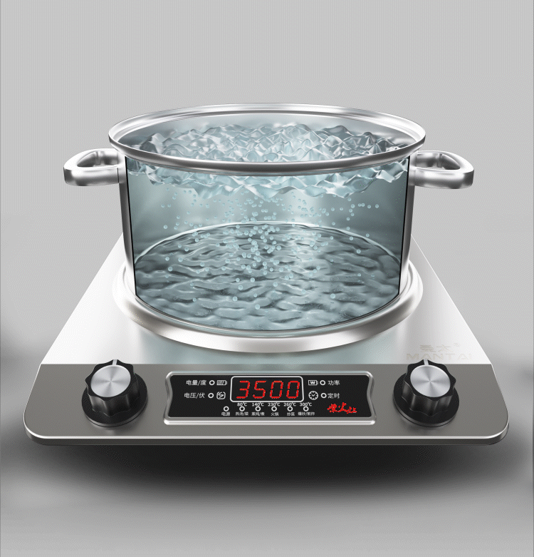 High-Power Induction Cooker - Fast Heating Plug & Play Cooktop