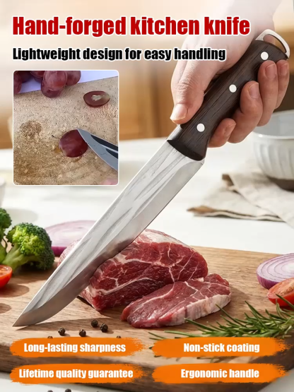 Time-Limited Special Offer 📣 Professional Butcher/ Household Knives, ultra-smooth cutting with zero resistance, durable & rust-proof for a decade ⚔️