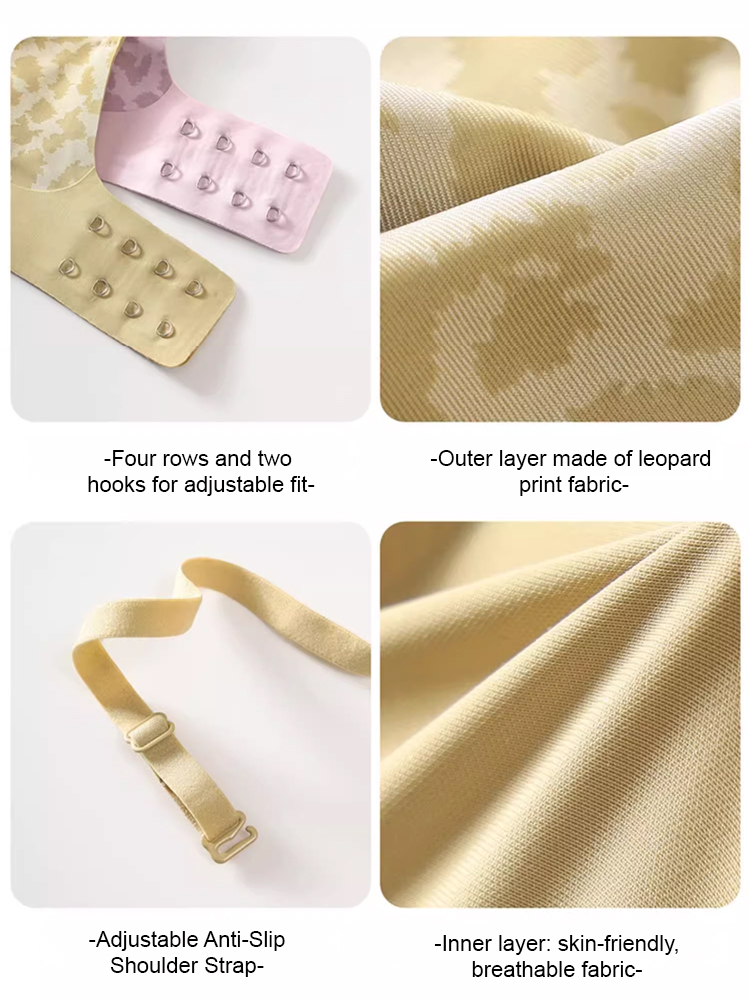 🔥500k+ Sales Certified! Leopard U-Back Bra – Lift & Shape, Prevent Sagging!