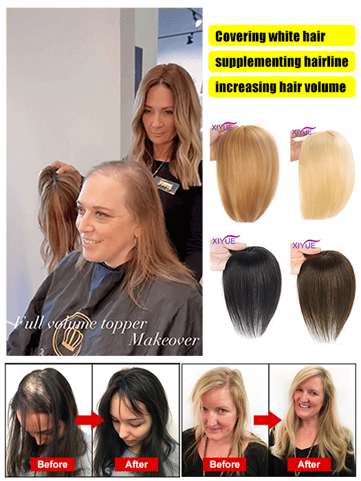 【🎉Buy One Get One Free】Realistic Hair Wig✨ Instantly Covers Gray Hair👩‍🦰 Boosts Hair Volume