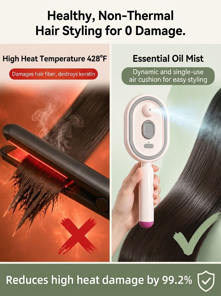 🛡️Stop wasting money at the salon! Get a pro-grade 5-in-1 hair spa at home.