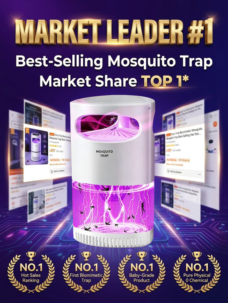 Top-Rated Mosquito Killer Lamp - 4.9★ Customer Favorite