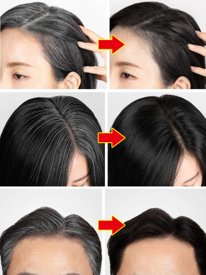 😍FDA-approved, Waterproof and Sweat-proof Hair Coloring Brush with 99.6% Color Deposit Without Staining the Scalp