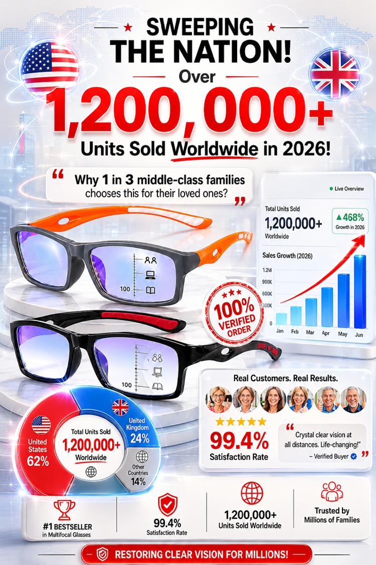 Smart Vision Glasses - Seamless Near & Far Focus with Instant Sun Protection