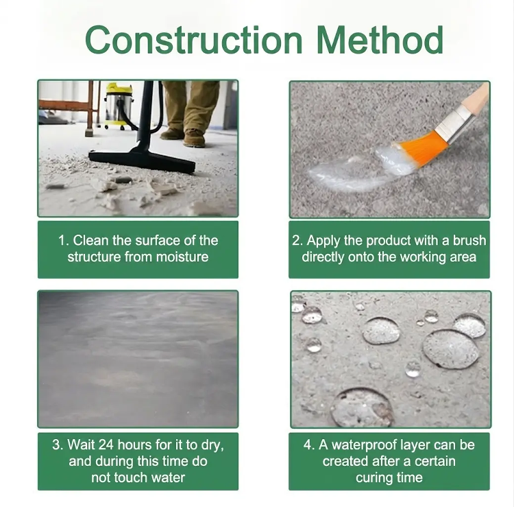 Transparent Waterproof Adhesive - Long-Lasting Leak-Proof Sealant for Home Repairs