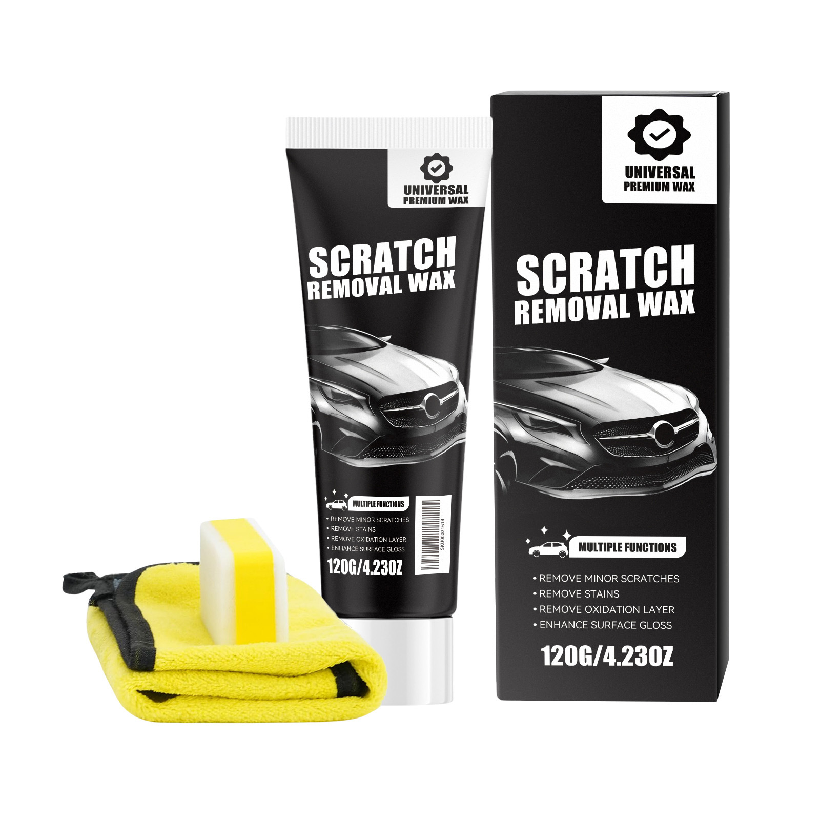 【Save $1200 on exorbitant car repair costs】🚘️ No-polishing, non-destructive car scratch repair and sealing wax