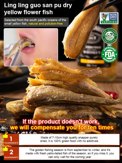 💫Bio Organic Certified Seafood Chips🐟️, Incredibly Delicious🥰, Rich in Omega-3, Beneficial for Cardiovascular Health