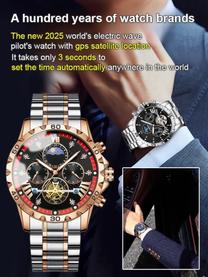 Century-Old Watch Brand 2025 Tourbillon Watch ⌚ | 19ATM Water Resistance 🌊 | 10x Compensation for Counterfeits ✅ | Authentic Direct Shipping 🚢