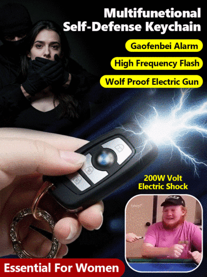 Self-defense device for nighttime travel. Disguised car key design provides instant kill in the event of danger.