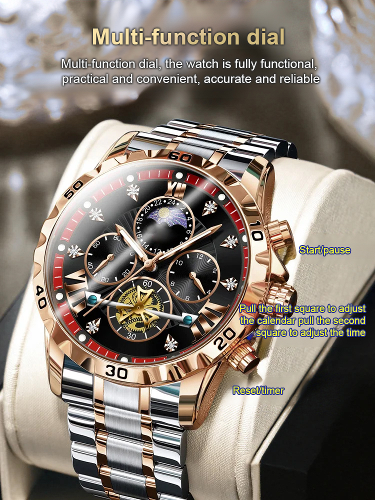 Century-Old Watch Brand 2025 Tourbillon Watch ⌚ | 19ATM Water Resistance 🌊 | 10x Compensation for Counterfeits ✅ | Authentic Direct Shipping 🚢