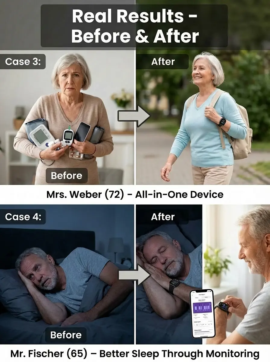 2026 Smart Health Watch - Painless Glucose Monitoring & Daily Health Tracking