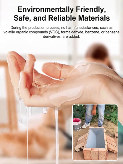 🎯Transparent Waterproof Adhesive💎｜20 Years Leak-Proof, Full Refund for Leaks