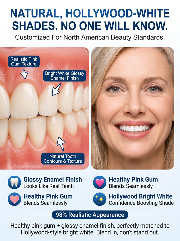 Instant Smile Veneers - Hollywood-Style Cosmetic Teeth Covers in Seconds