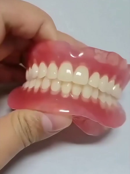 【Buy One, Get One Free】3-Minute Vacuum-Fit Denture Liner – Silicone，Perfect Denture Fit，Upper and Lower Denture Cushion Kit