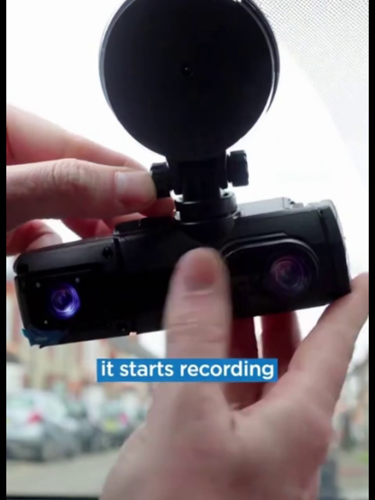 🛡️🚗 Military-grade Panoramic Dash Cam, Top Pick for Driving Safety