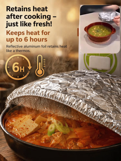 🔥 Keep your food hot, fresh, and bug-free for hours 🚫🪰