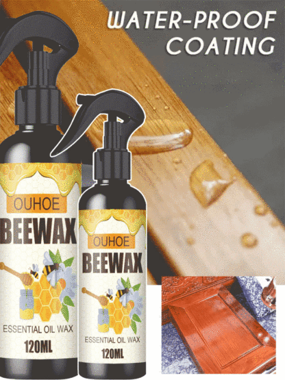 🐝Natural Beeswax Furniture Refurbishing Spray💦 One spray and wipe, old furniture instantly looks new!