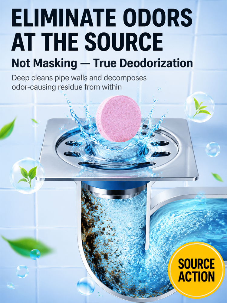 Eliminate odors at the source