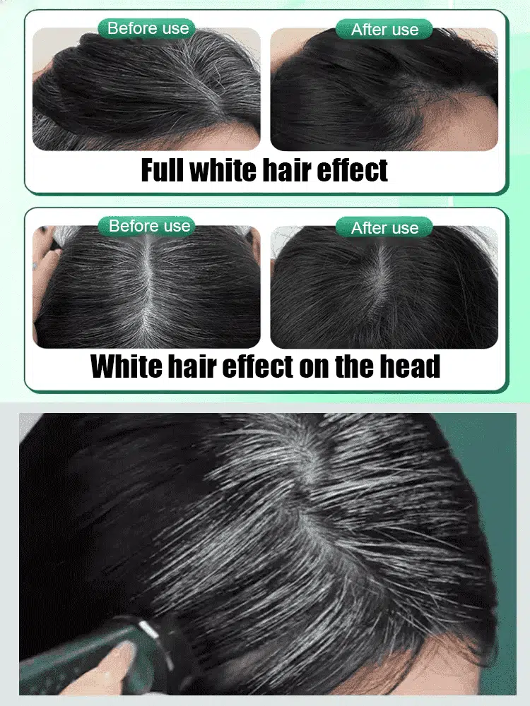 Waterproof and sweat-proof hair dye stick