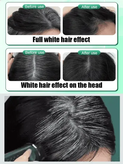 Waterproof and sweat-proof hair dye stick