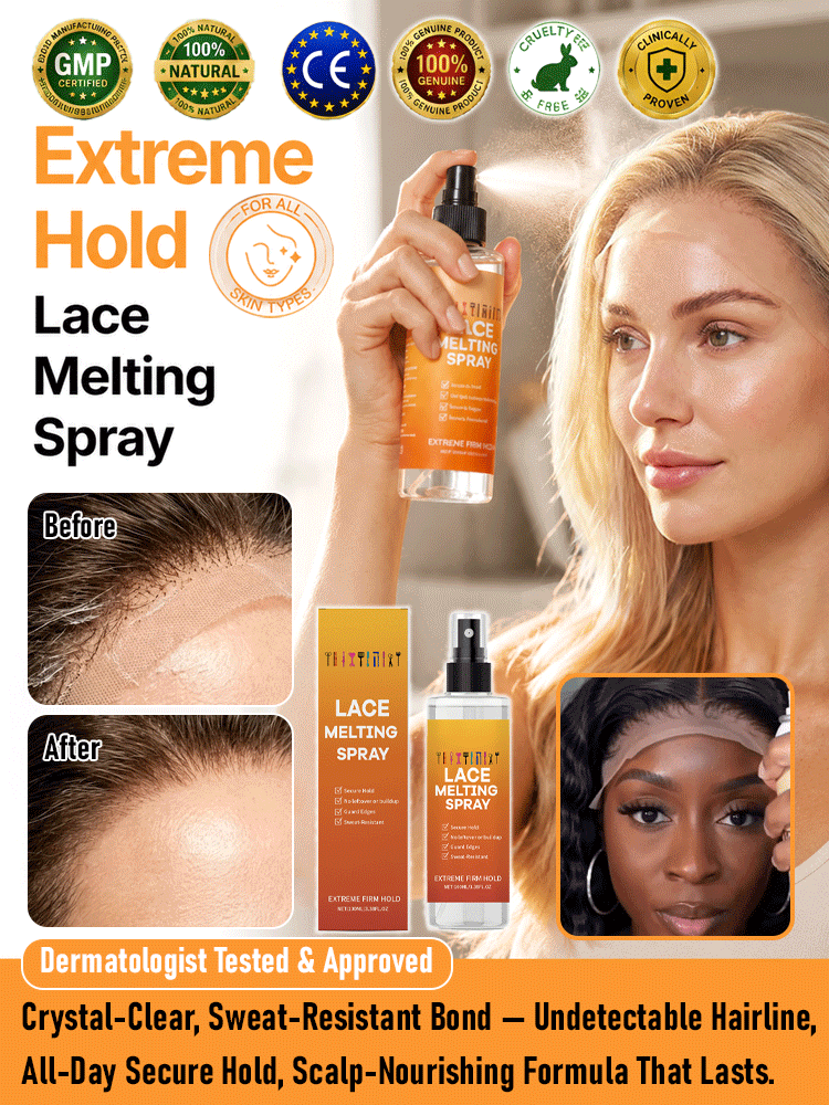 【✨Buy One Get One Free】 24-Hour Seamless Wig Spray, 10-Second High-Energy Seamless Blending, 99% Scalp Fit