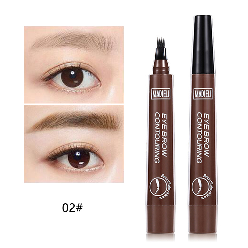 Recommended by beauty bloggers, the four-pronged bionic eyebrow pencil is easy to use and super natural