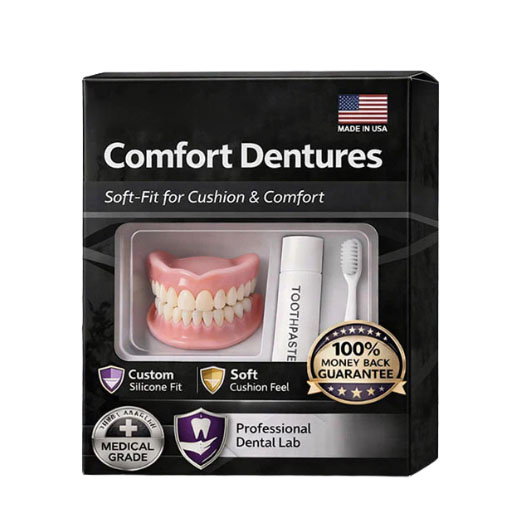 【🦷Buy One Get One Free】Medical-Grade Denture Set✨Hospital-Quality, Safe, Comfortable, and Perfectly Fitting!
