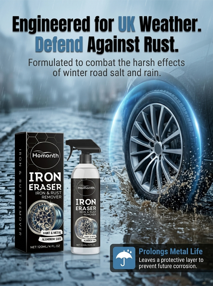4-in-1 Ferrite Eraser - Rapid Rust & Iron Powder Removal Spray