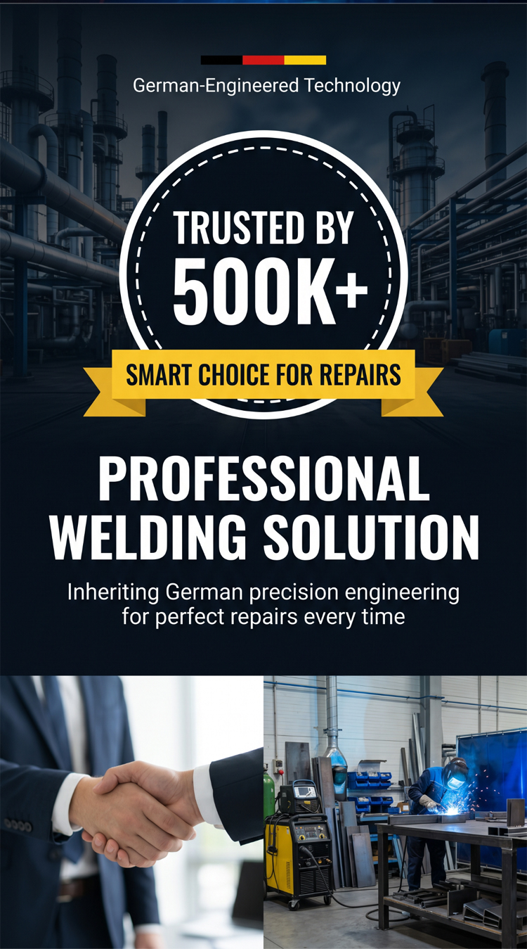 Industrial-Grade Welding Repair Rods - Permanent Sealing & Leak Repair Solution