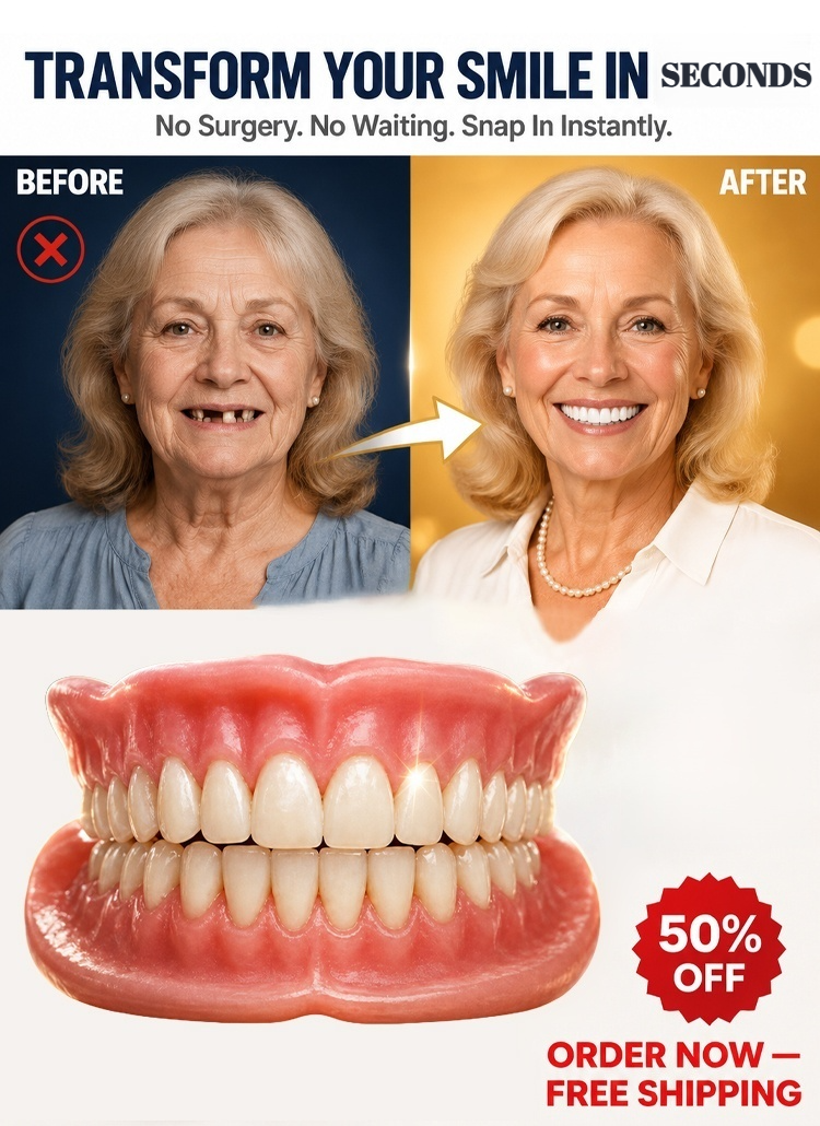 Medical-Grade Silicone Teeth Veneers - Thermoplastic Removable Cosmetic Dental Cover Set